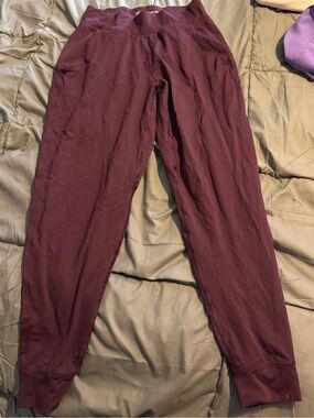 Under Armour Maroon Athletic Leggings